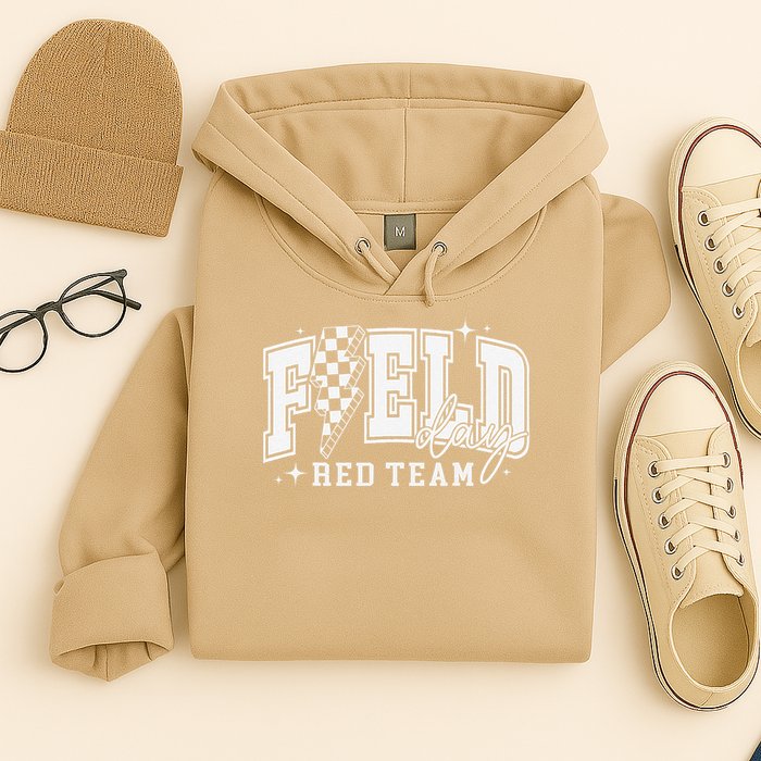 Field Day Red Team Color Field Trip Team Game Competition Hoodie