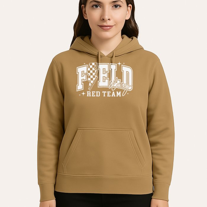Field Day Red Team Color Field Trip Team Game Competition Hoodie