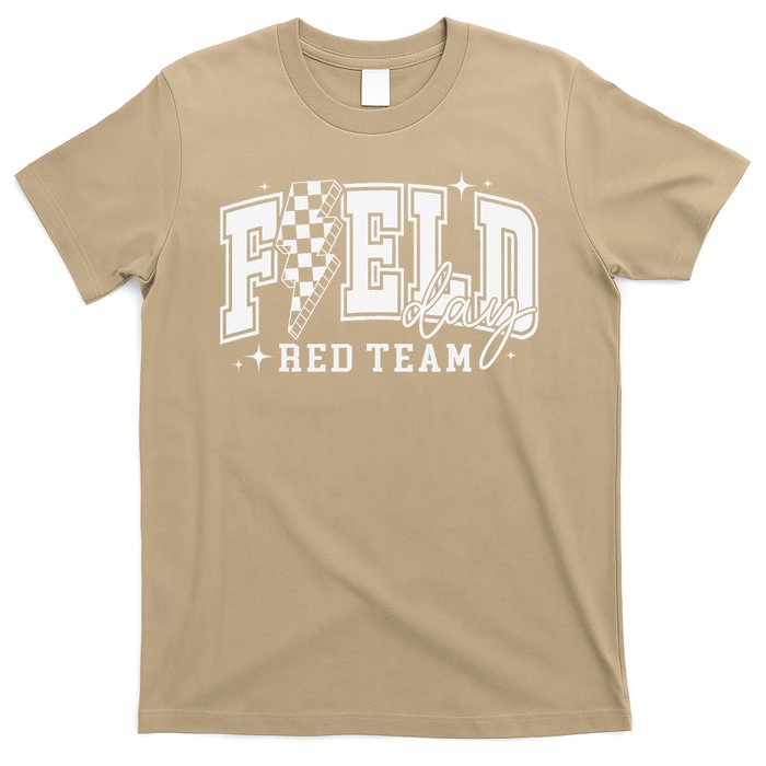 Field Day Red Team Color Field Trip Team Game Competition T-Shirt