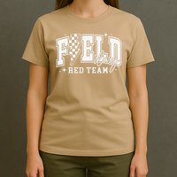 Field Day Red Team Color Field Trip Team Game Competition T-Shirt
