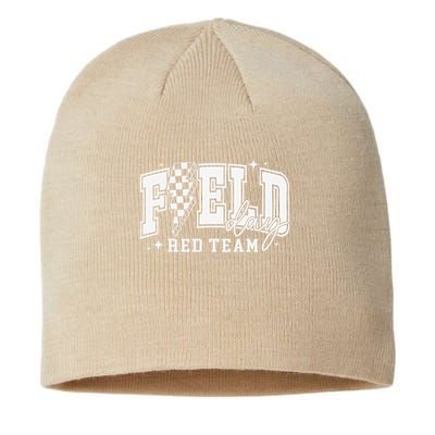 Field Day Red Team Color Field Trip Team Game Competition Sustainable Beanie