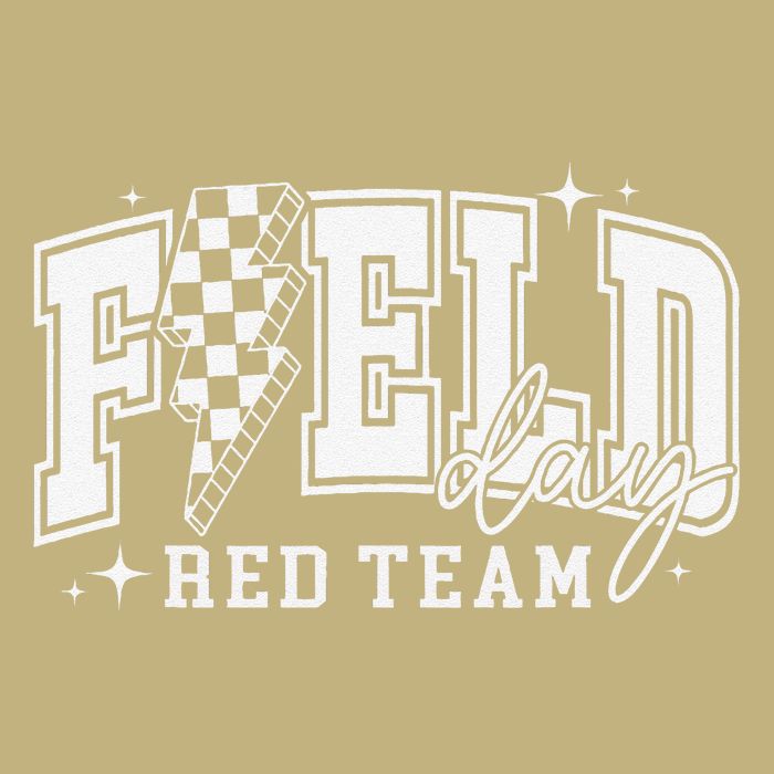 Field Day Red Team Color Field Trip Team Game Competition Magnet