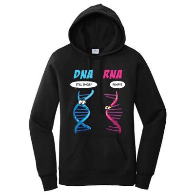 Funny Dna Rna Design Women Biology Genetics Biologist Women's Pullover Hoodie