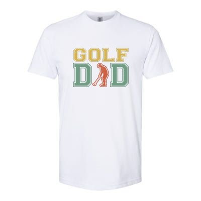 Father's Day Retro Golf Dad For Golf Lovers Active Gift For Dad Softstyle® CVC T-Shirt