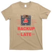 Floppy Disk Retro Tech Nostalgia Old School Computing Humor T-Shirt