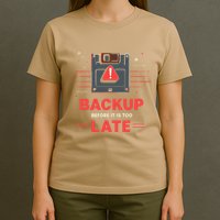 Floppy Disk Retro Tech Nostalgia Old School Computing Humor T-Shirt