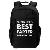 Father's Day Retro Dad World's Best Farter I Mean Father Daily Commute Backpack