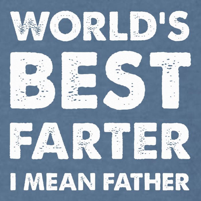 Father's Day Retro Dad World's Best Farter I Mean Father Garment-Dyed Sweatshirt