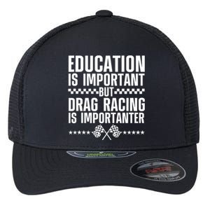 Funny Drag Racing Art For Men Women Race Lover Drag Racer Flexfit Unipanel Trucker Cap