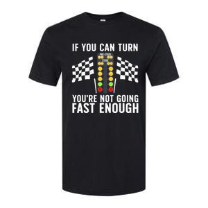 Funny Drag Racing For Men Women Kids Drag Race Lover Softstyle CVC T-Shirt