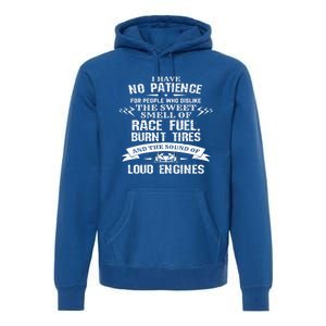 Funny Drag Racing Gift For Mechanics And Car Enthusiasts Premium Hoodie