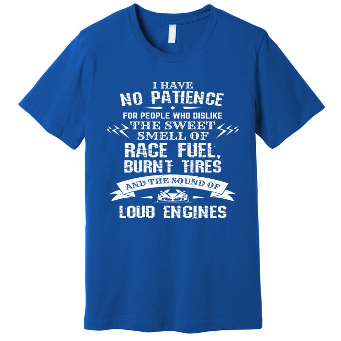 Funny Drag Racing Gift For Mechanics And Car Enthusiasts Premium T-Shirt