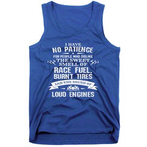 Funny Drag Racing Gift For Mechanics And Car Enthusiasts Tank Top