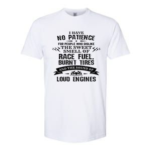 Funny Drag Racing Gift For Mechanics And Car Enthusiasts Softstyle CVC T-Shirt