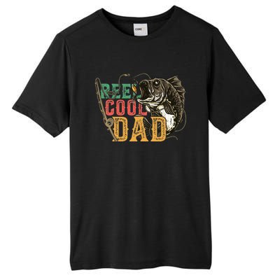 Fathers Day Reel Cool Dad Fishing Lover Fisherman Daddy Papa Tall Fusion ChromaSoft Performance T-Shirt