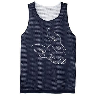 Funny Dog Rat Terrier Mesh Reversible Basketball Jersey Tank