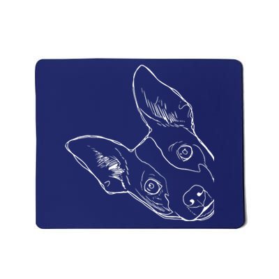 Funny Dog Rat Terrier Mousepad