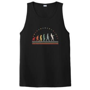 Father's Day Retro Fishing Evolution Gift Fishing Dad PosiCharge Competitor Tank