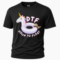 Funny Dtf River Tubing Down To Float Summer Float Trip Performance Shirt