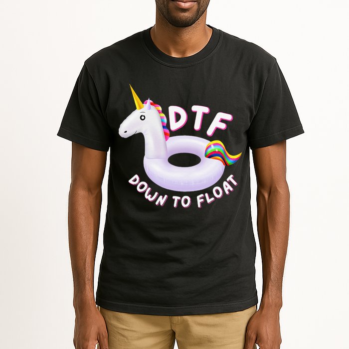 Funny Dtf River Tubing Down To Float Summer Float Trip Tall T-Shirt
