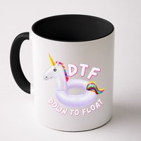Funny Dtf River Tubing Down To Float Summer Float Trip Mug