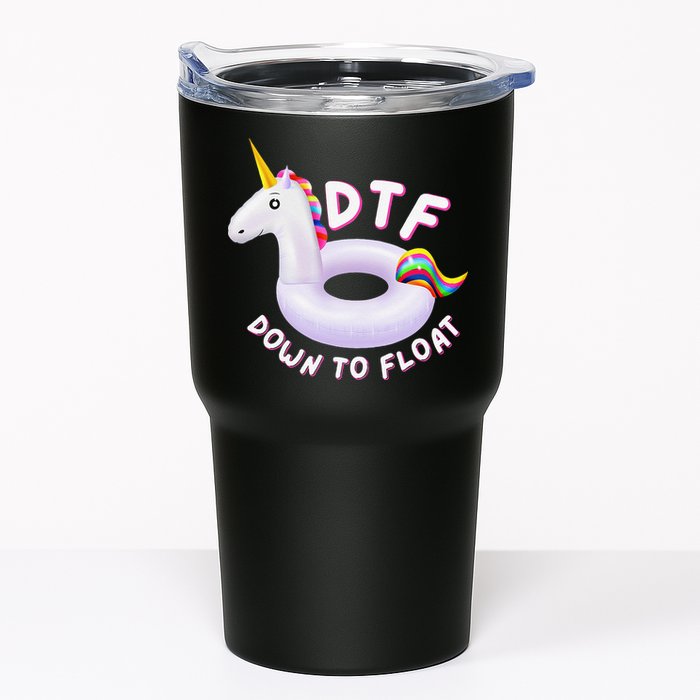 Funny Dtf River Tubing Down To Float Summer Float Trip Tumbler