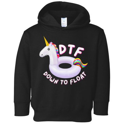 Funny Dtf River Tubing Down To Float Summer Float Trip Toddler Hoodie