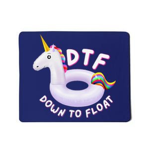 Funny Dtf River Tubing Down To Float Summer Float Trip Mousepad