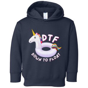 Funny Dtf River Tubing Down To Float Summer Float Trip Toddler Hoodie