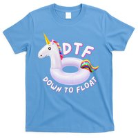 Funny Dtf River Tubing Down To Float Summer Float Trip T-Shirt