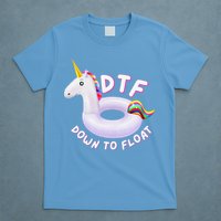 Funny Dtf River Tubing Down To Float Summer Float Trip T-Shirt