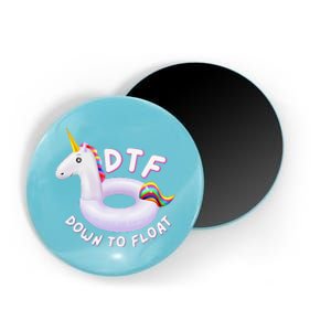 Funny Dtf River Tubing Down To Float Summer Float Trip Magnet