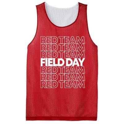 Field Day Red Team Mesh Reversible Basketball Jersey Tank