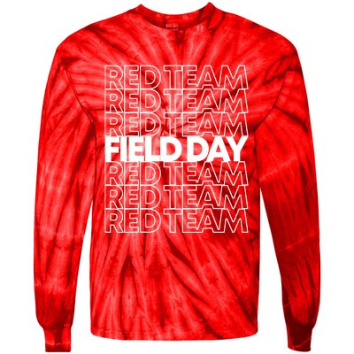 Field Day Red Team Tie-Dye Long Sleeve Shirt