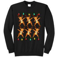 Festive Dabbing Reindeer with Xmas Lights Sweatshirt