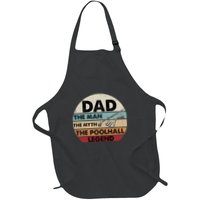 Father's Day Retro Billiard Player Dad, Billiards Pool Gift For Dad Apron