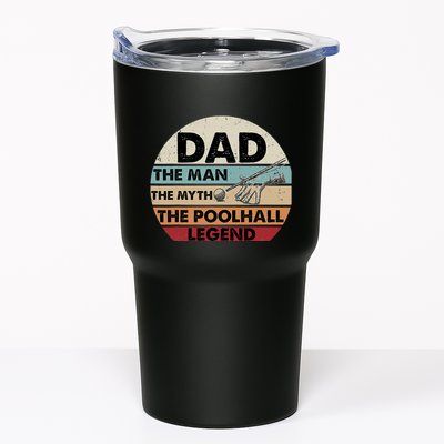 Father's Day Retro Billiard Player Dad, Billiards Pool Gift For Dad Tumbler