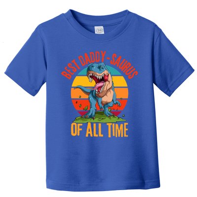 Funny Daddysaurus Rex Dad Fathers Day Dinosaur Daddy Meaningful Gift Toddler T-Shirt