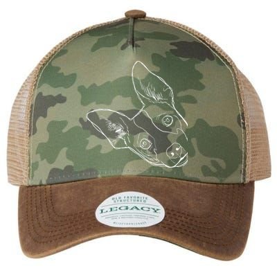 Funny Dog Rat Terrier Legacy Tie Dye Trucker Hat