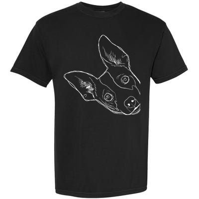 Funny Dog Rat Terrier Garment-Dyed Heavyweight T-Shirt