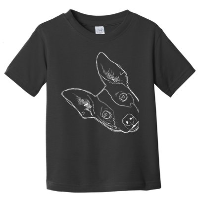 Funny Dog Rat Terrier Toddler T-Shirt