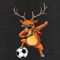 Funny Dabbing Reindeer Dab Christmas Soccer X Mas Funny Gift Adult Drive Performance Visor