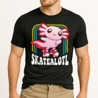 Funny Disco Roller Skate Axolotl Kawaii Salamander  Cooling Performance Crew T-Shirt
