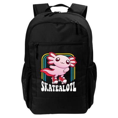 Funny Disco Roller Skate Axolotl Kawaii Salamander  Backpack