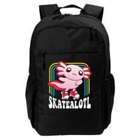 Funny Disco Roller Skate Axolotl Kawaii Salamander  Backpack