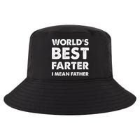 FatherS Day Retro Dad WorldS Best Farter I Mean Father Cool Comfort Performance Bucket Hat