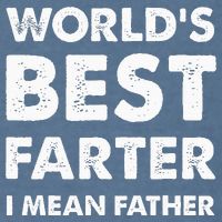 FatherS Day Retro Dad WorldS Best Farter I Mean Father Garment-Dyed Sweatshirt