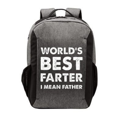 FatherS Day Retro Dad WorldS Best Farter I Mean Father Vector Backpack