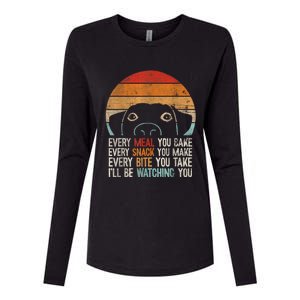 Funny Dog Retro Dog Dog Owner Dog Humor Dog Lover Womens Cotton Relaxed Long Sleeve T-Shirt