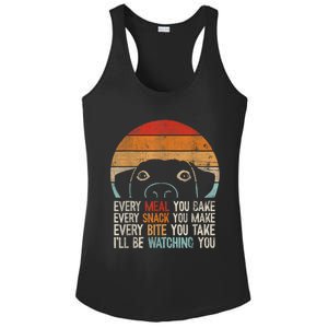 Funny Dog Retro Dog Dog Owner Dog Humor Dog Lover Ladies PosiCharge Competitor Racerback Tank